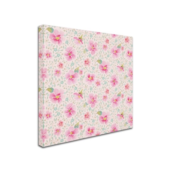 Yachal Design 'Pink Blossoms 300' Canvas Art,35x35